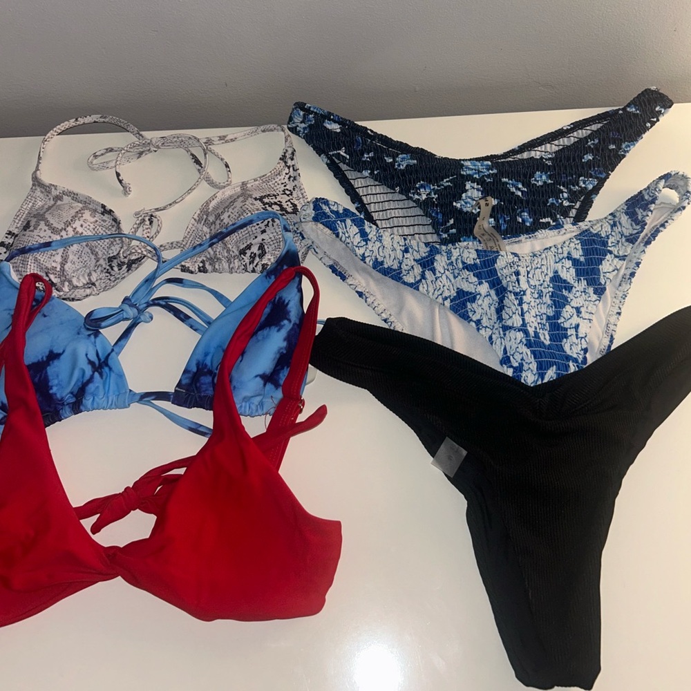 Bundle - SHEIN bikini tops and bottoms